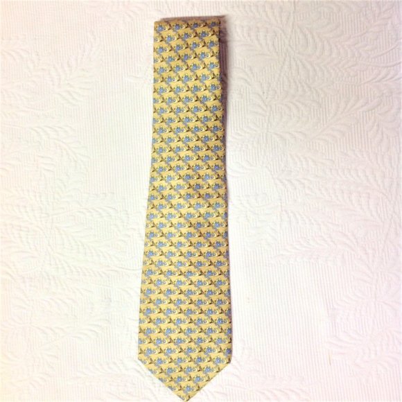Florentinian Firenze Talking Wired Telephones Rep Tie - Picture 4 of 10